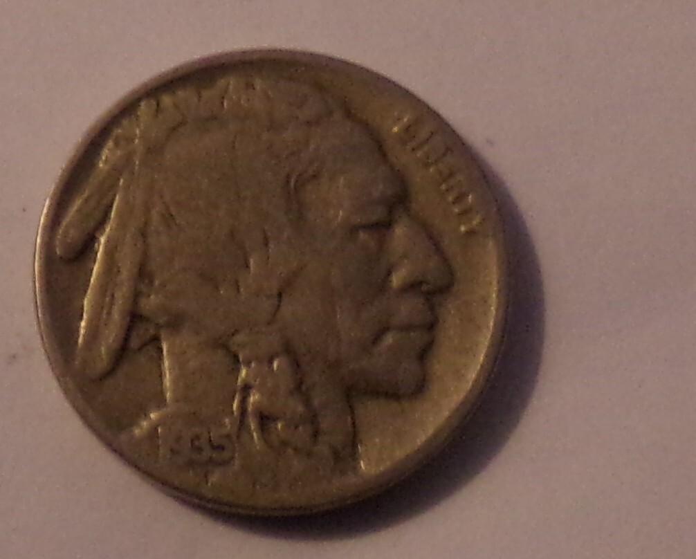1935- P BUFFALO NICKEL  NICE