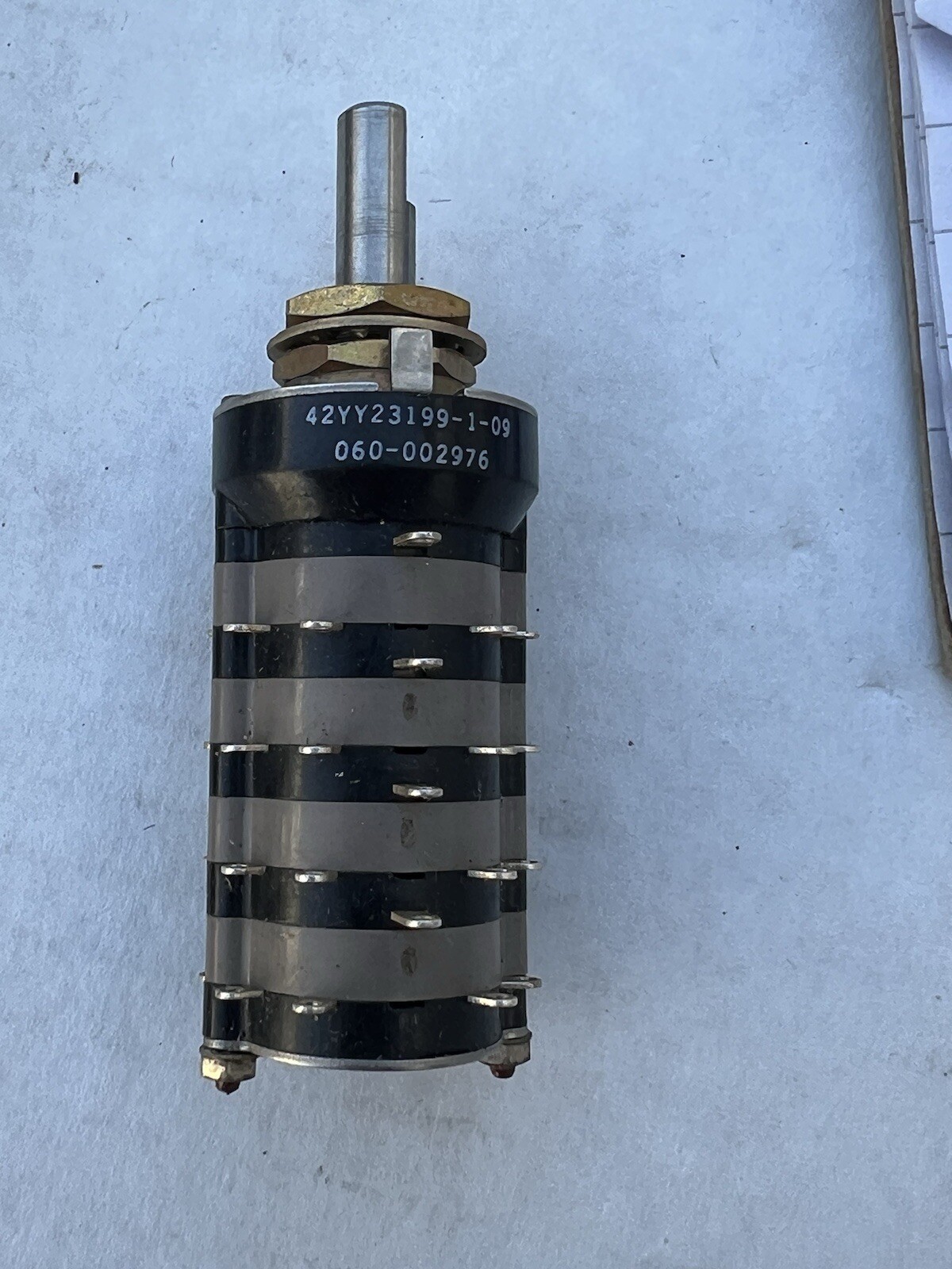 grayhill rotary switch 42YY23199-1-09