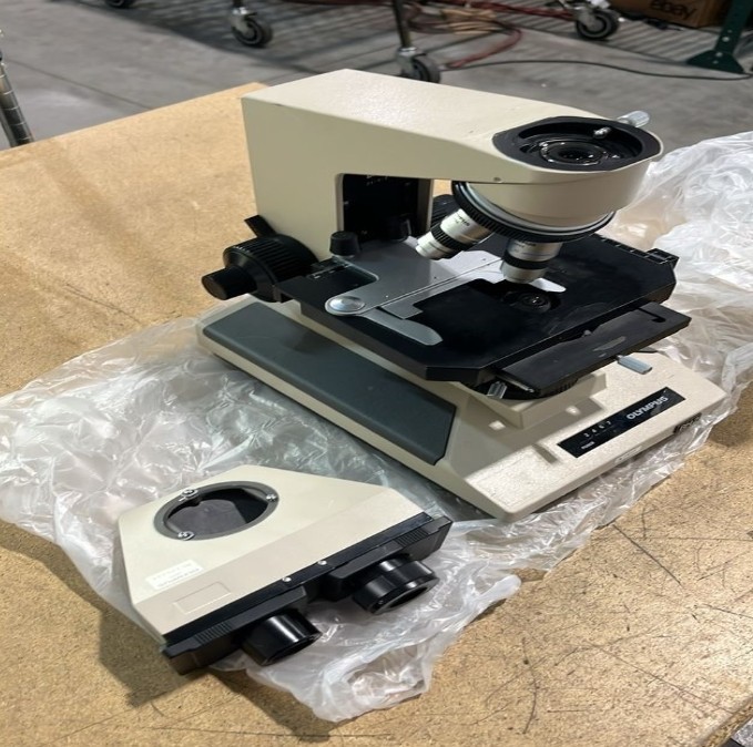 DAMAGED Olympus BH2 Binocular Microscope G3D