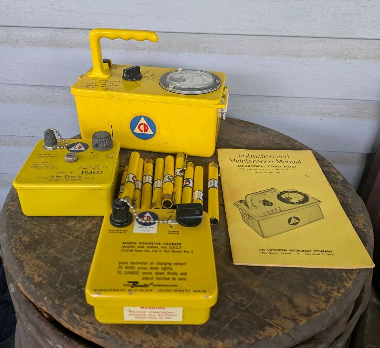Landers Frary And Clark Radiological Survey Meter Geiger Counter