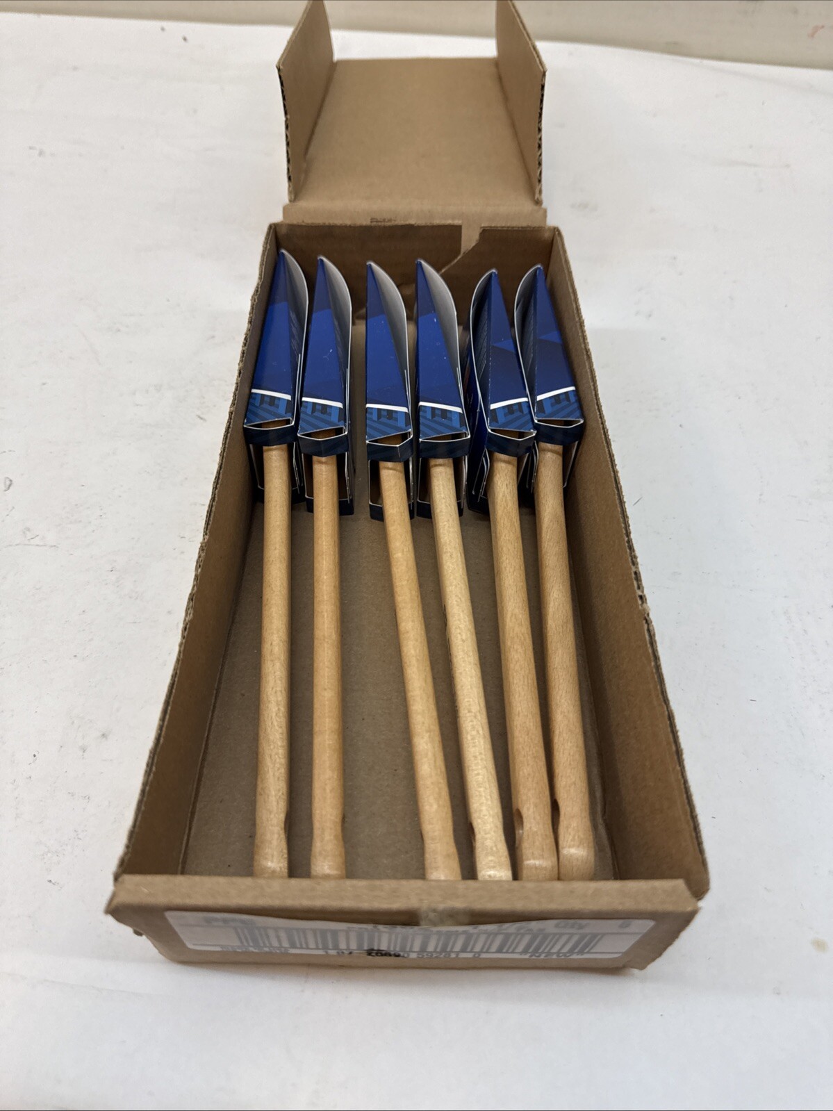 ProSupreme Nylon/Polyester Thin Angle Sash 1 1/2” Paint Brush 6PCS