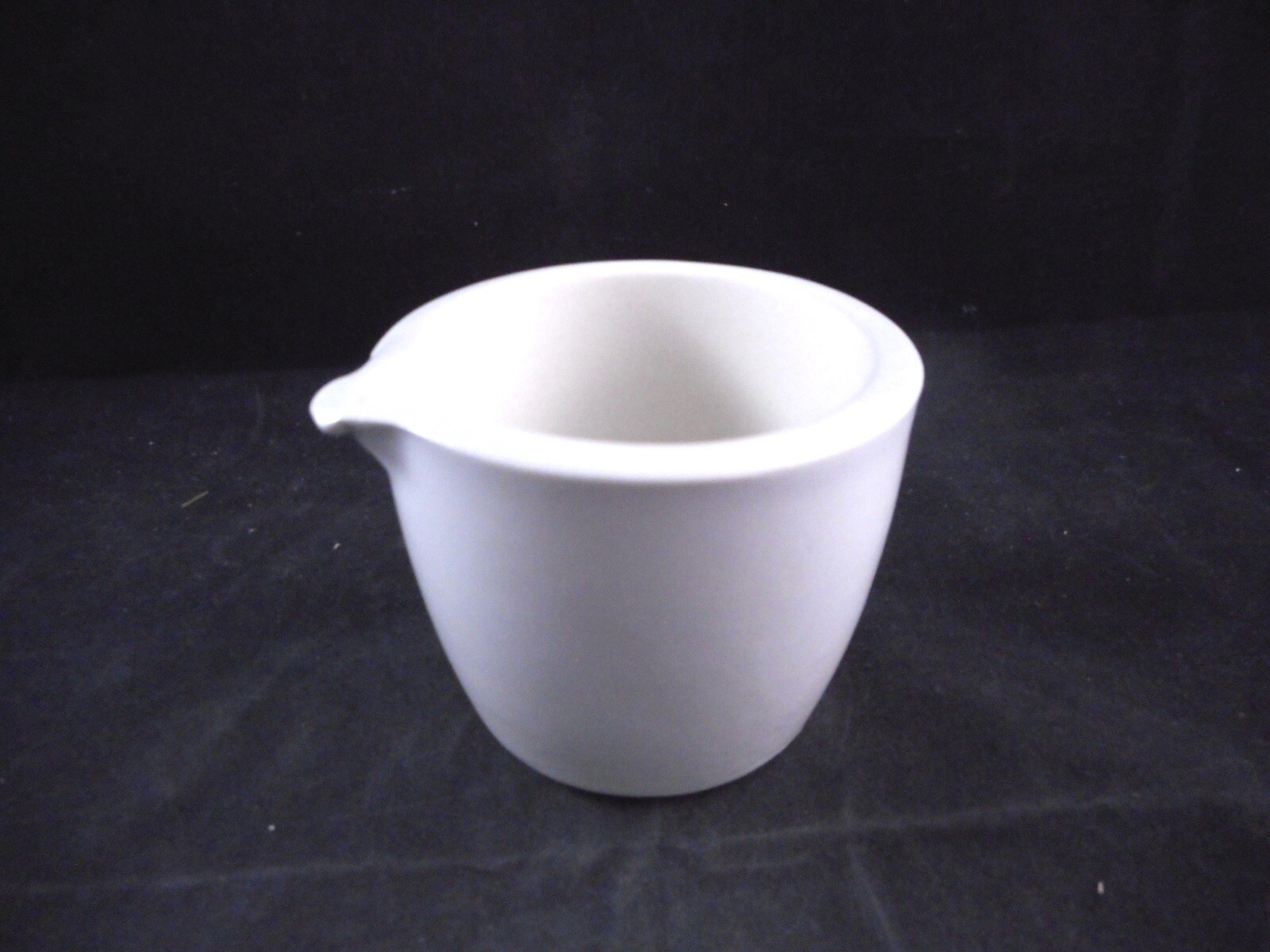 LAB Porcelain Ceramic 145mL Mortar 90mm OD without Pestle ONLY Mortar 1/PACK