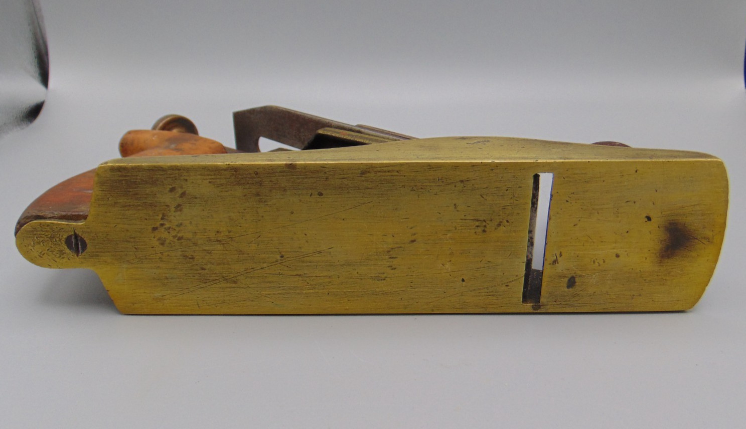 VINTAGE BRASS GTL SMOOTHING PLANE