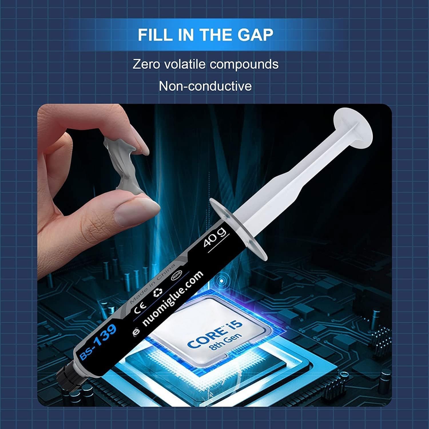 Thermal Paste, 80g with 6 Toolkit