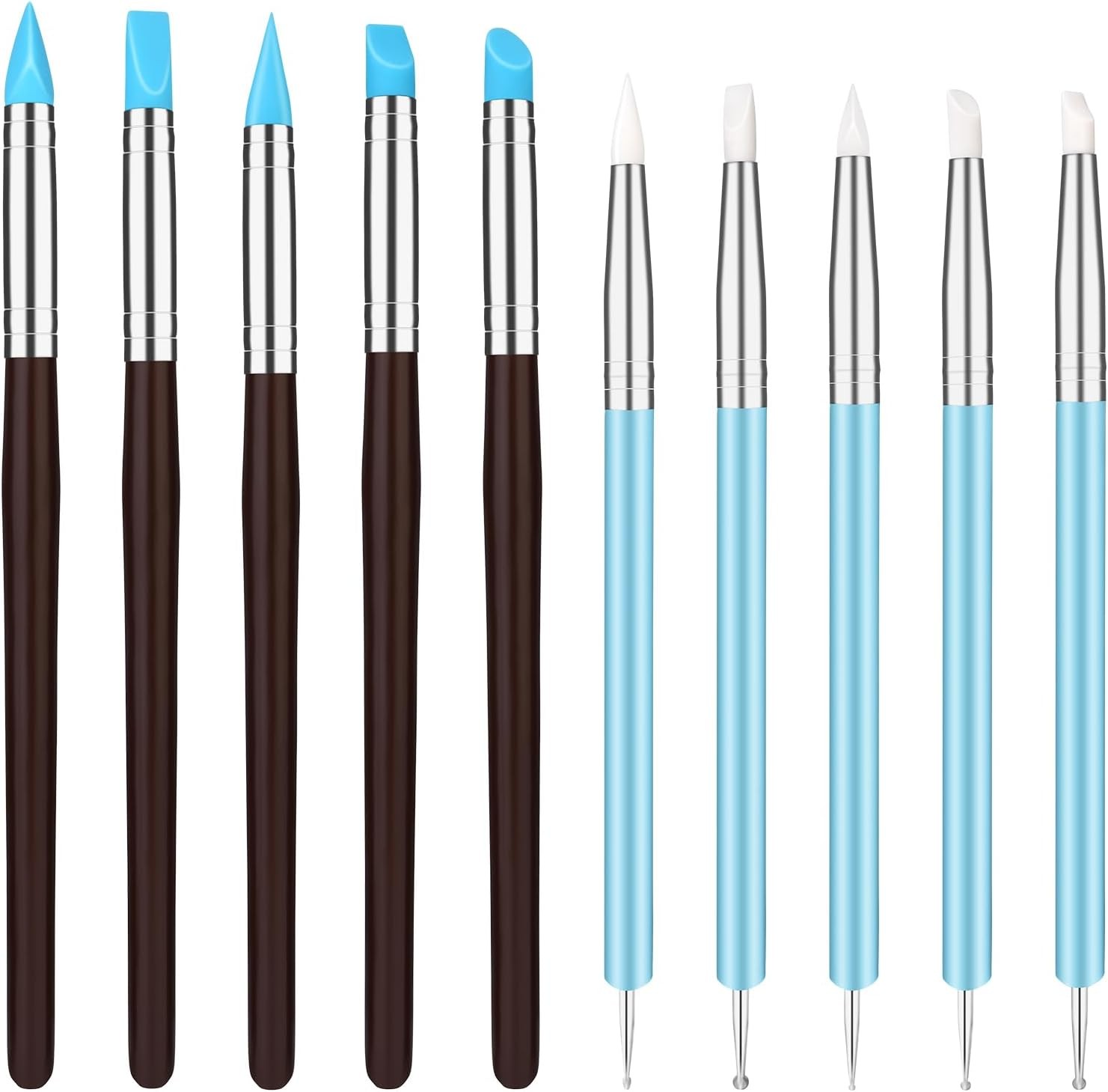 10 Pcs Silicone Clay Tools, Silicone Sculpting Tools, Polymer Clay Tools |
