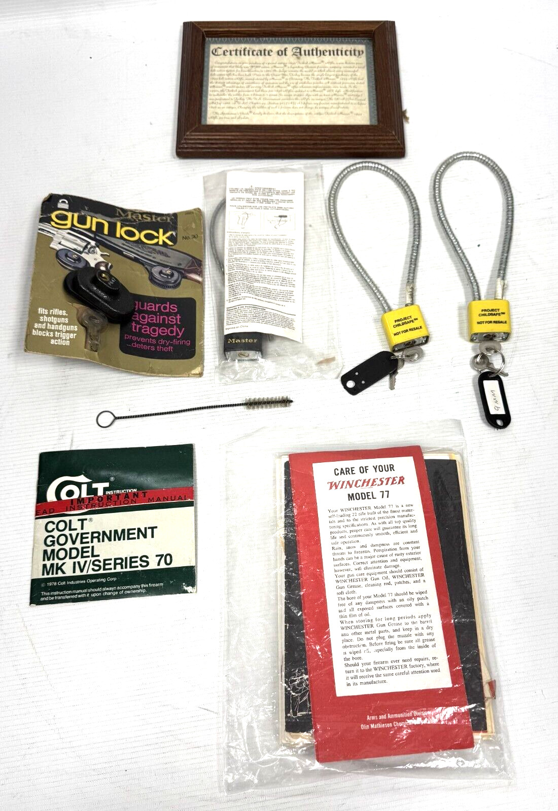 PROTECT CHILDREN SAFETY TRIGGER GUARD LOCK FOR GUNS COLT WINCHESTER ESTATE