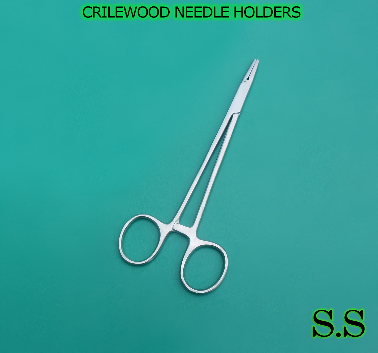 3 CRILEWOOD NEEDLE HOLDERS SURGICAL DENTAL INSTRUMENTS