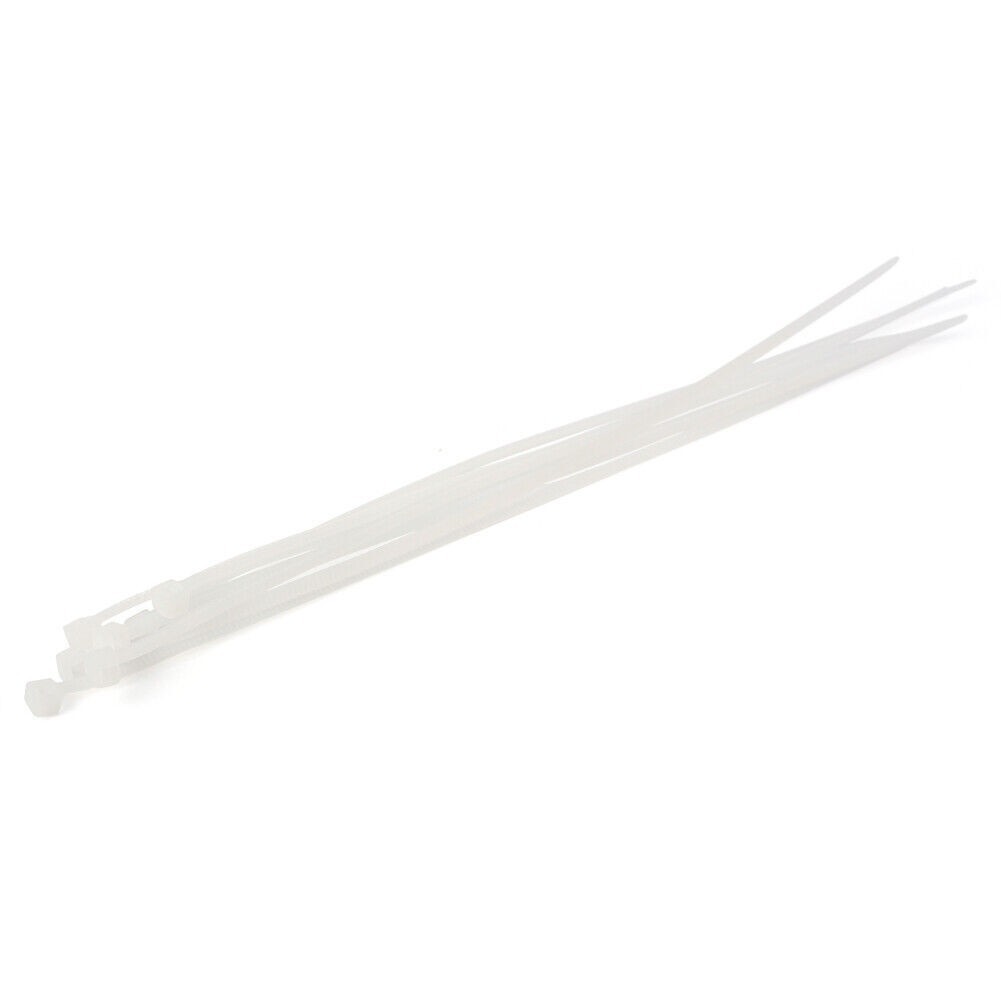 8" inch 1000 PCS Pack Network Cable Cord Wire Tie Strap Zip Nylon White US le