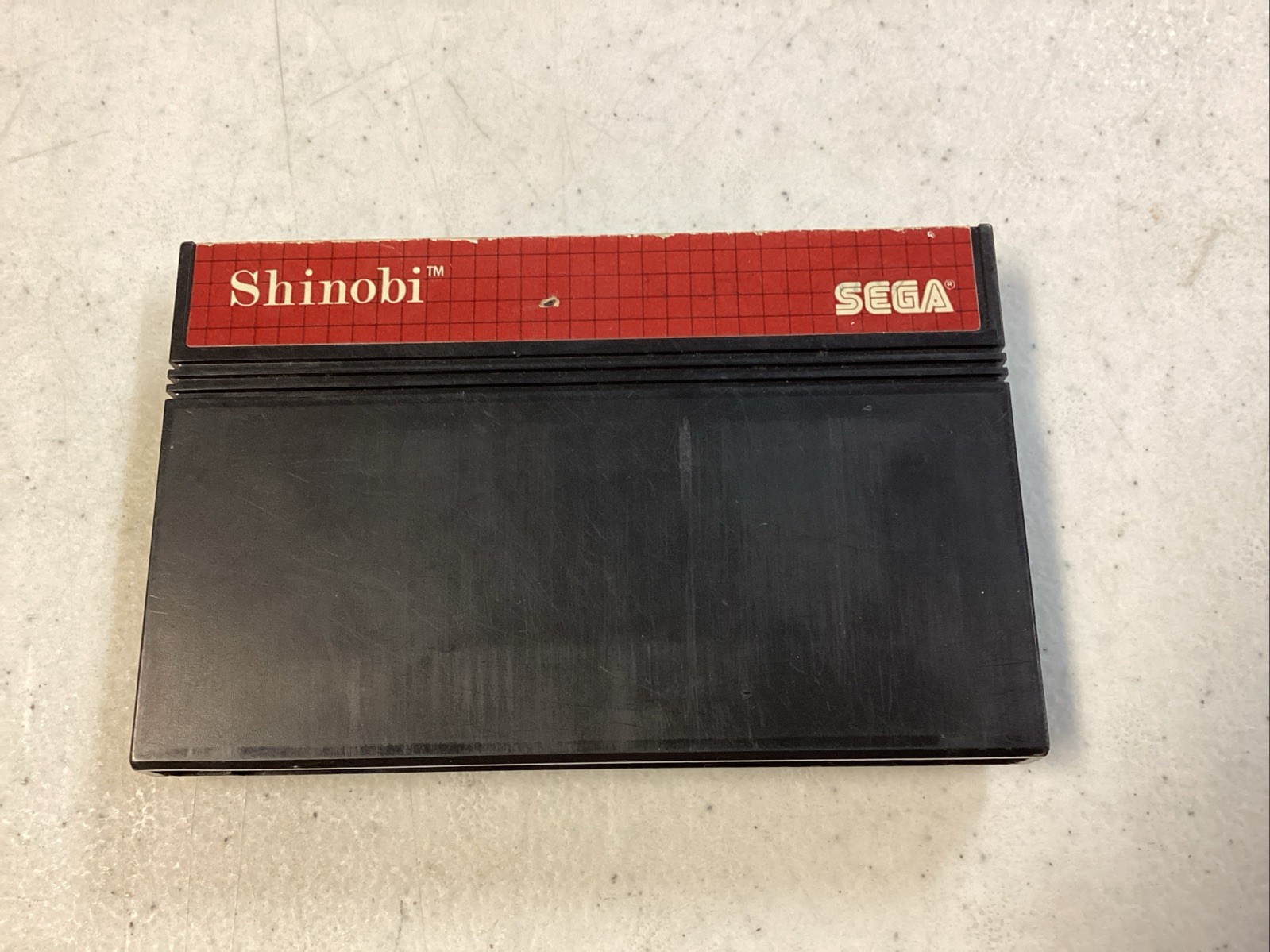 Sega Master System Shinobi 1988 CIB Manual Tested C