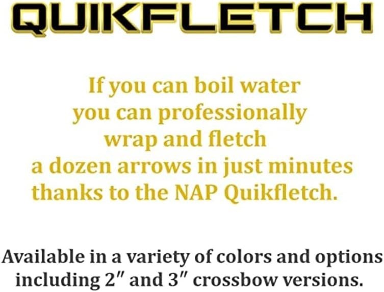 NAP Quikfletch Hellfire 2" Vanes Arrow Fletching System