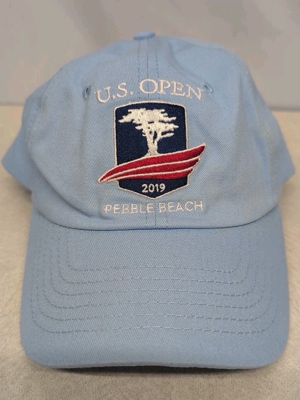 USGA Member Official 2019 US Open Pebble Beach Golf Hat Lucky Adjustable Cap