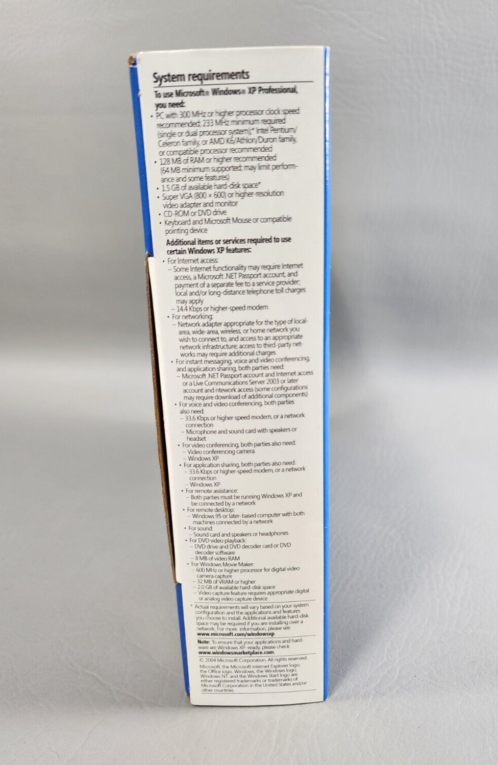 Microsoft Windows XP Professional Upgrade (License + Media) {1 User/s}