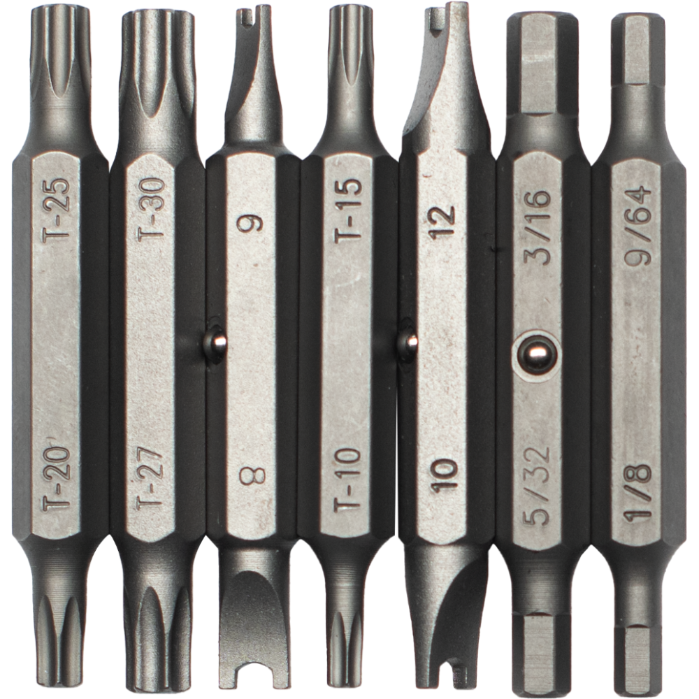 Megapro Tamperproof 15 in 1 Multi Bit Screwdriver Security Torx Hex Spanner Bits