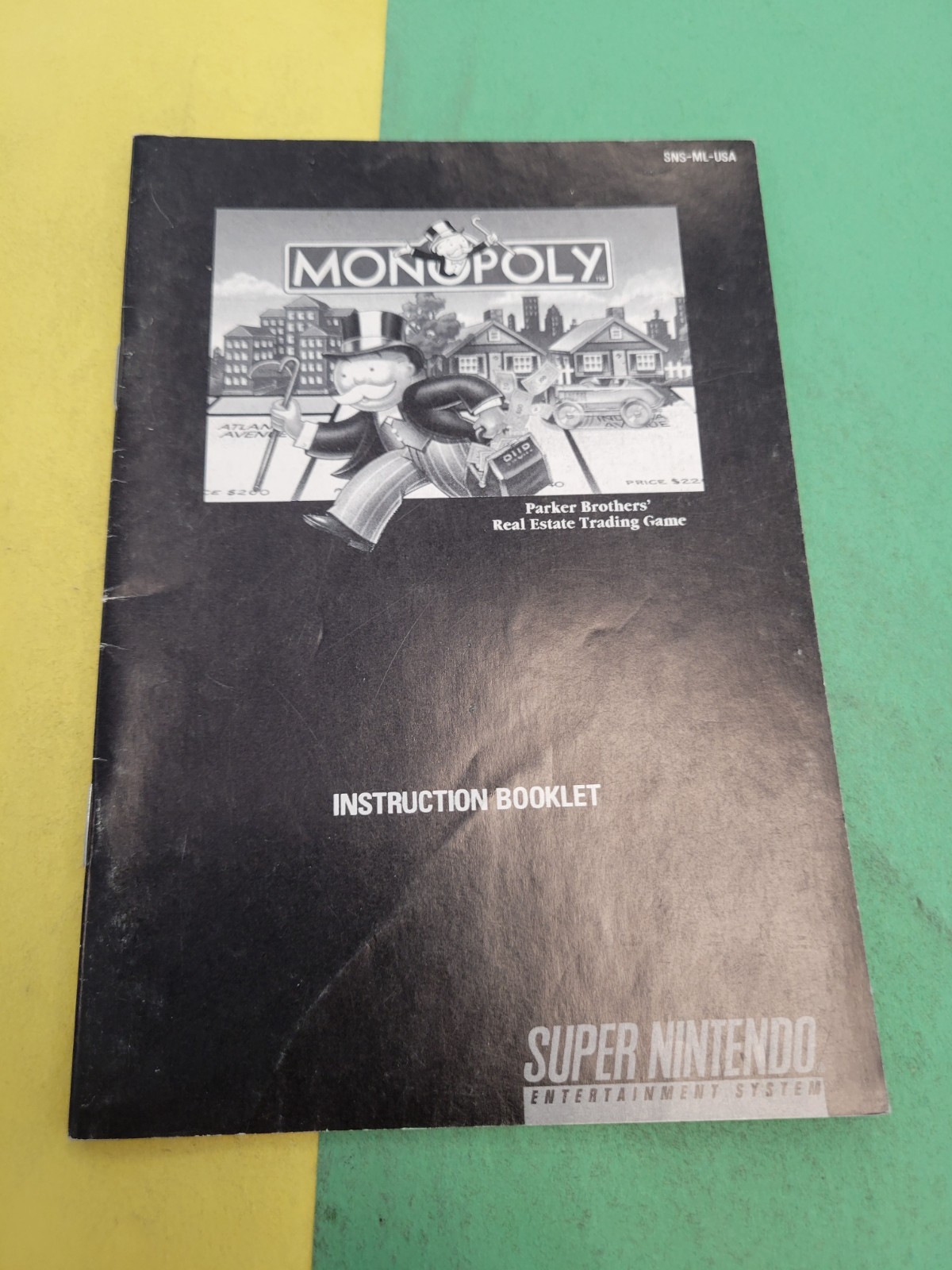 Monopoly Manual SNES