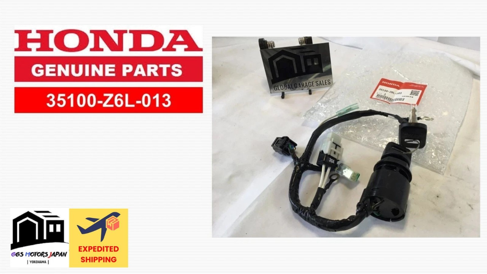Honda OEM 35100-Z6L-013 Combination Switch for GX630 GX660 GX690 From Japan JDM