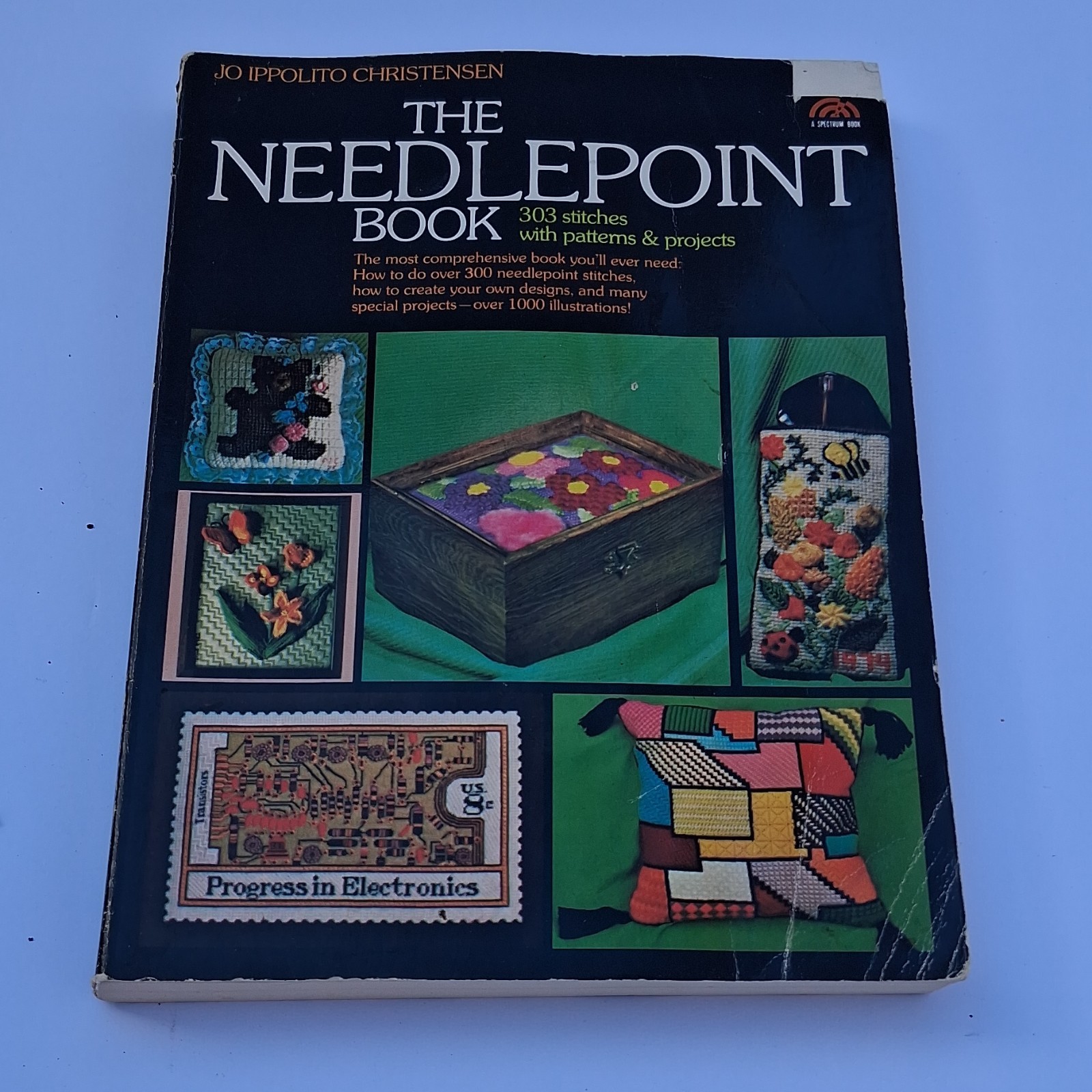 Jo Ippolito Christensen The Needlepoint Book 303 Stitches Patterns Projects ISB…
