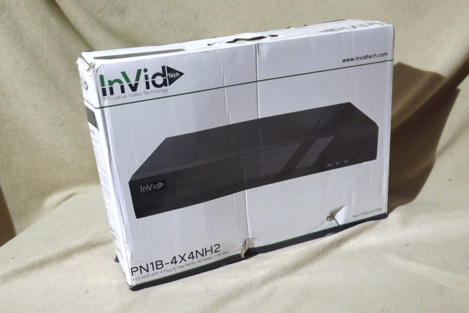 InVid 4K 4Ch NVR With 4TB HDD PN1B-4X4NH2