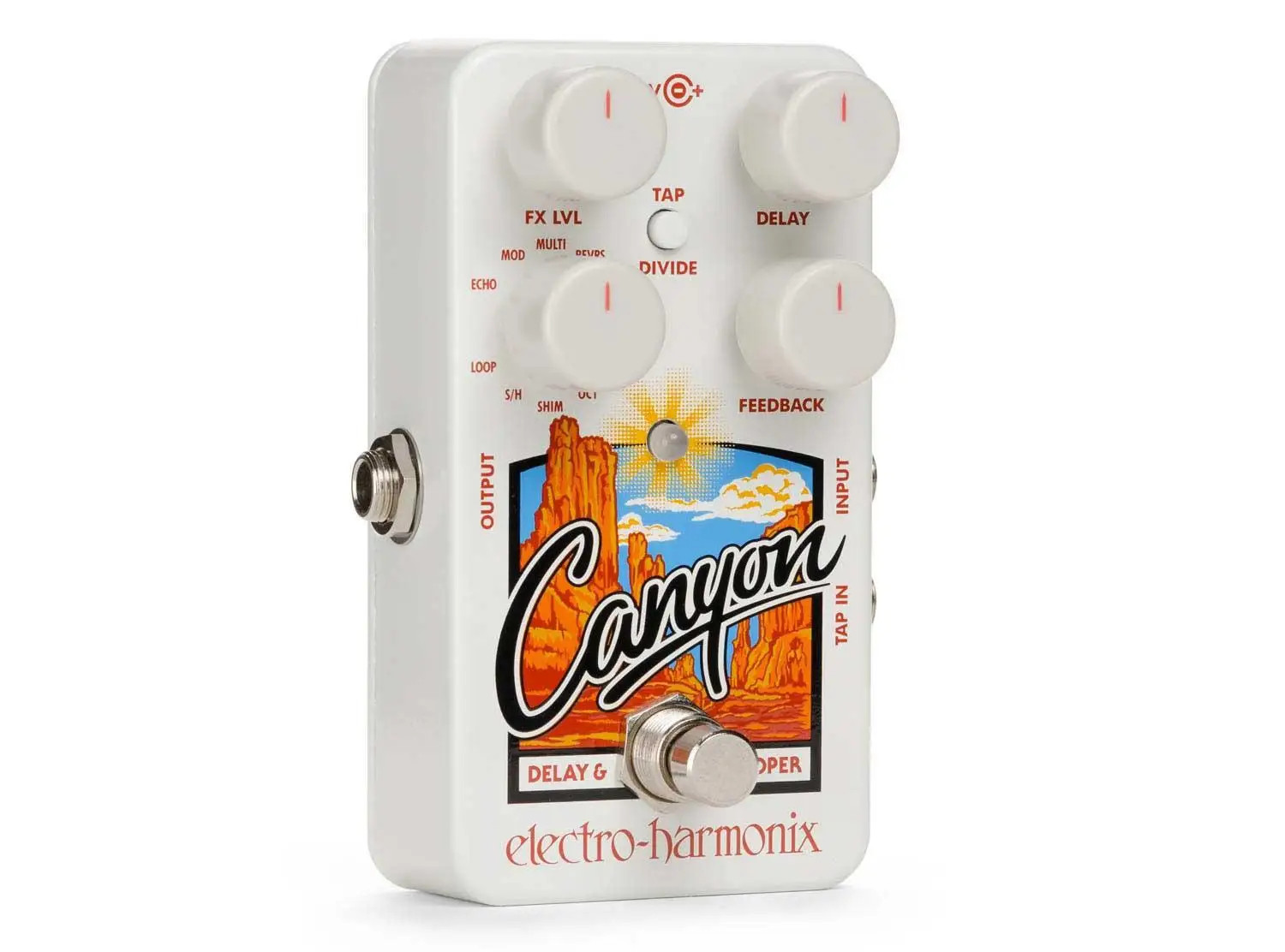 Electro-Harmonix Canyon Delay And Looper Guitar Effect Pedal