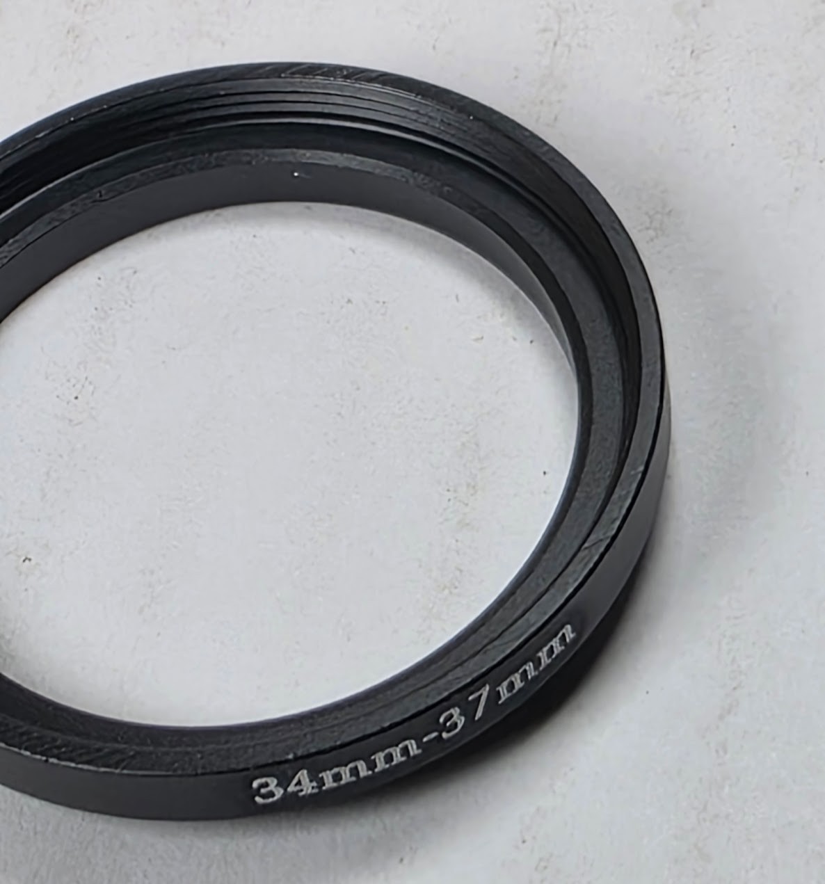 Step-up Ring Metal 34-37mm 34mm Lens to 37mm Filter 34mm-37mm 34-37 StepUp