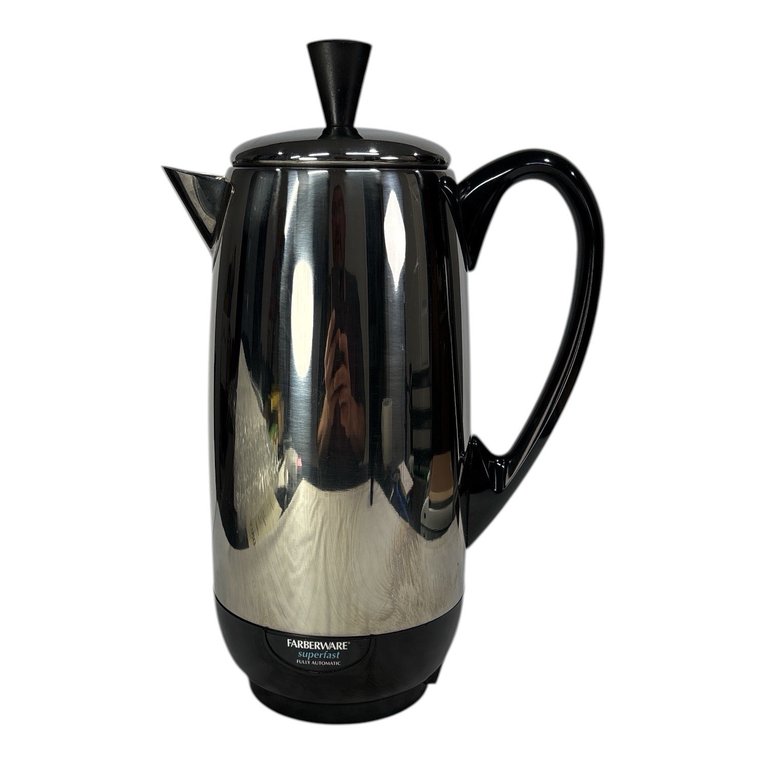 Vintage Superfast Farberware FCP412 Electric Coffee Pot Percolator 12 Cups Works
