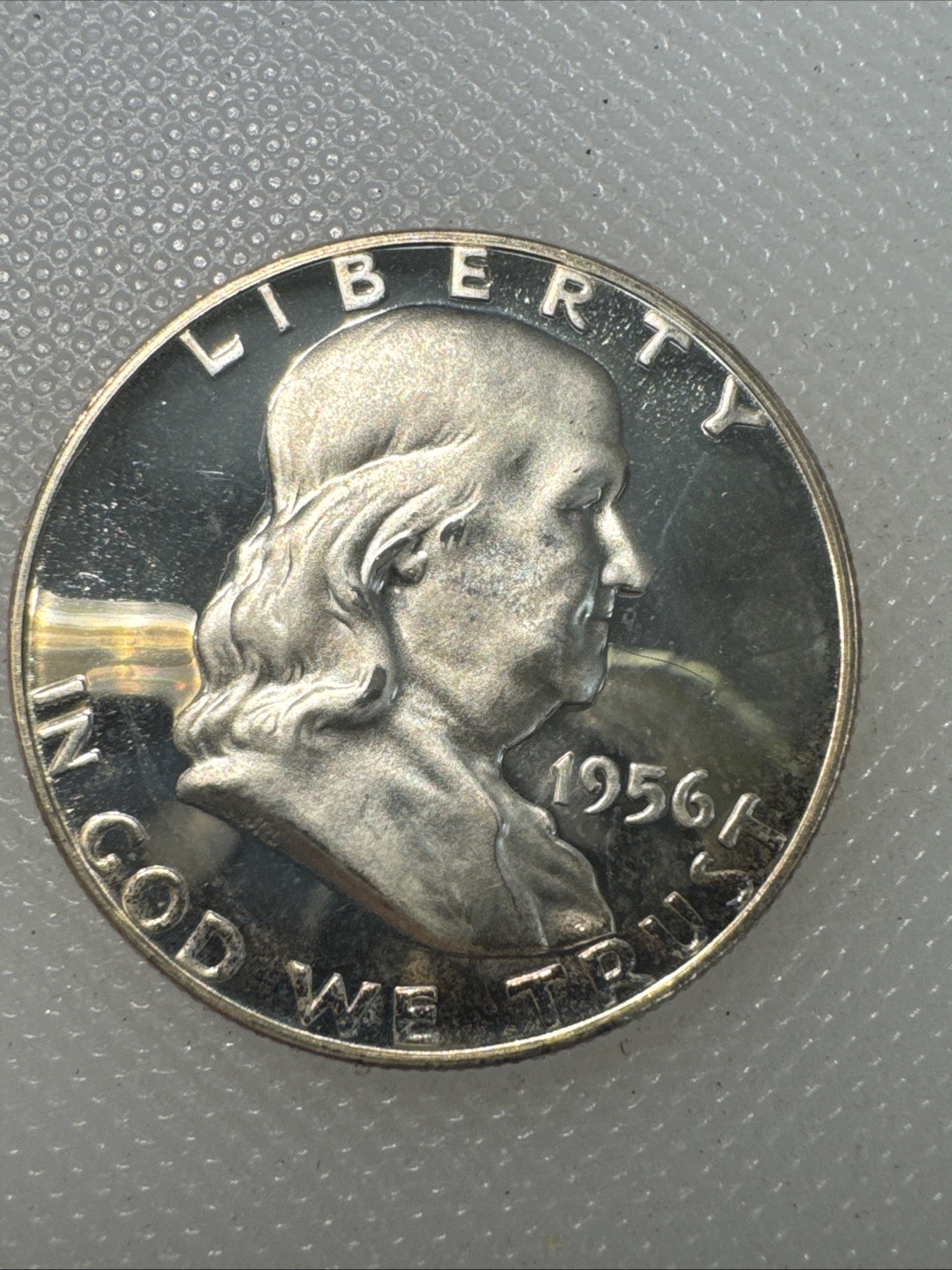1956 type 2 proof franklin half M2