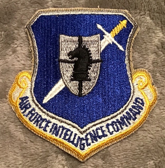 USAF Air Force Intelligence Command Full Color Badge Insignia Patch Rare