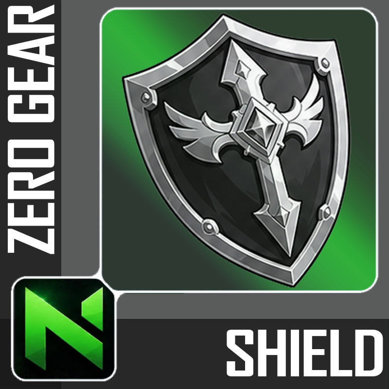 World Zero WZ - ZERO SHIELD - LVL 150 - S+ PERKS