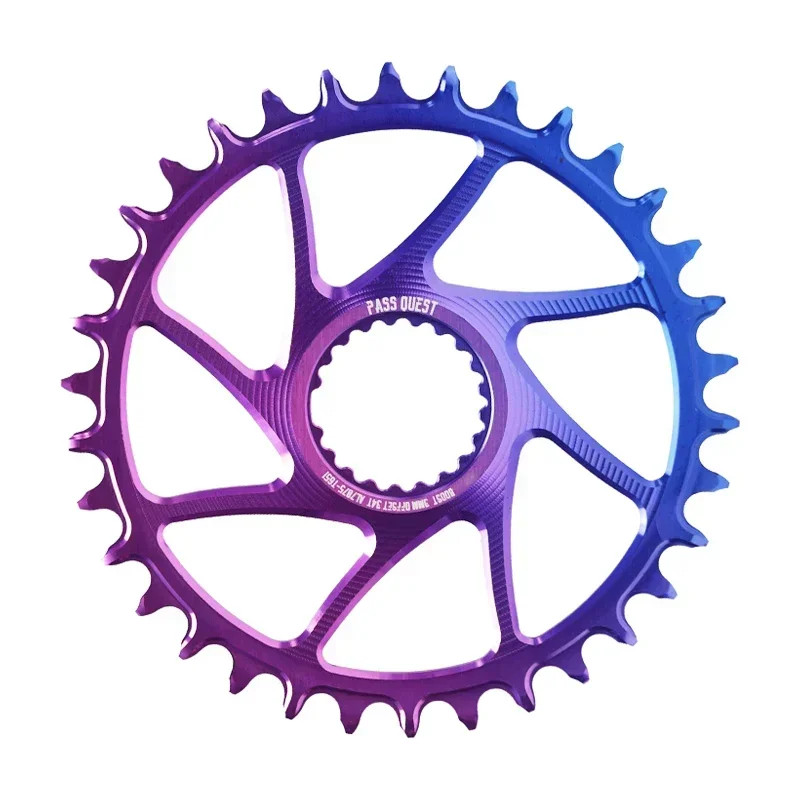 For M7100-M9100 Direct Mount Crankset MTB 3mm Offset Narrow Wide Chainrings