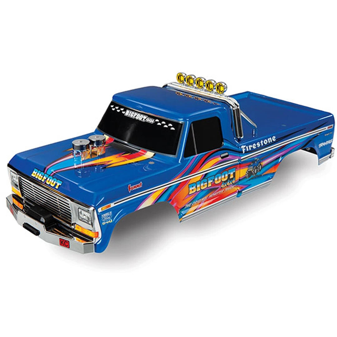 Traxxas 3661X Body Stampede Bigfoot No. 1 Blue