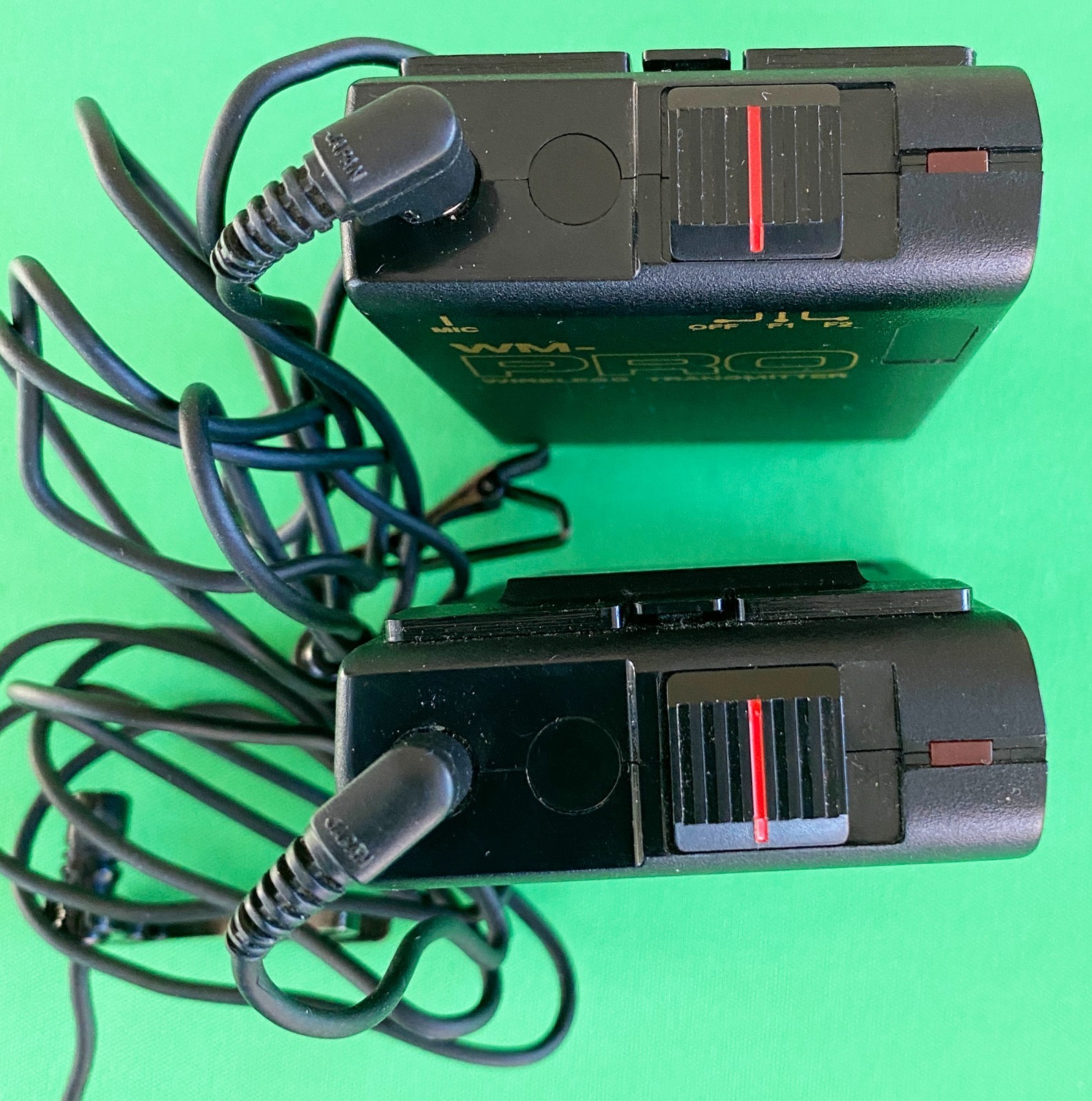 Azden 2 Channel Mic System: 1 Model WR22 Pro Receiver & 2 WM Pro Transmitters