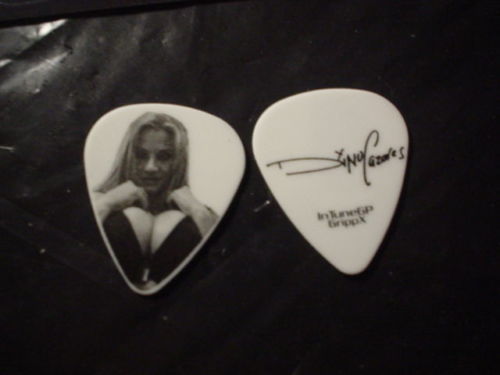 FEAR FACTORY Dino Signature & His Wife Rare Unused 2012 Concert Tour Guitar Pick