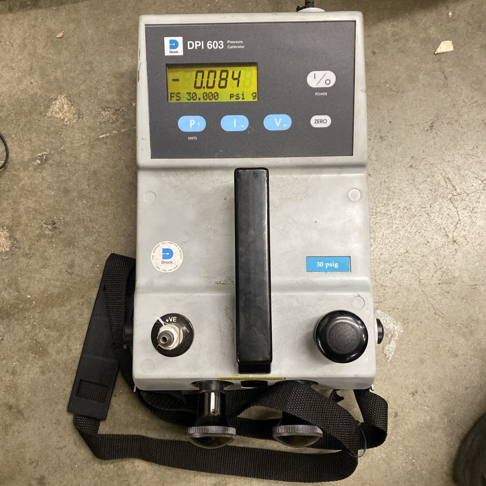 Druck DPI 603 pressure Calibrator (for Parts Or Repair)