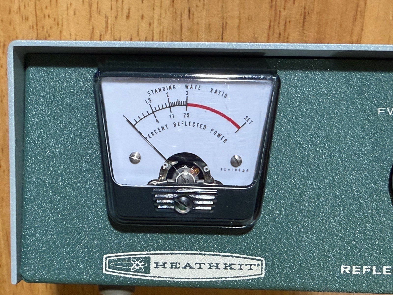 Heathkit Model HM-15 SWR Reflected Power Meter
