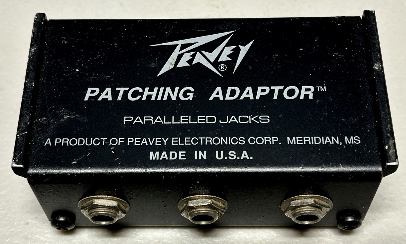 Peavey Patching Adapter Box USA Made