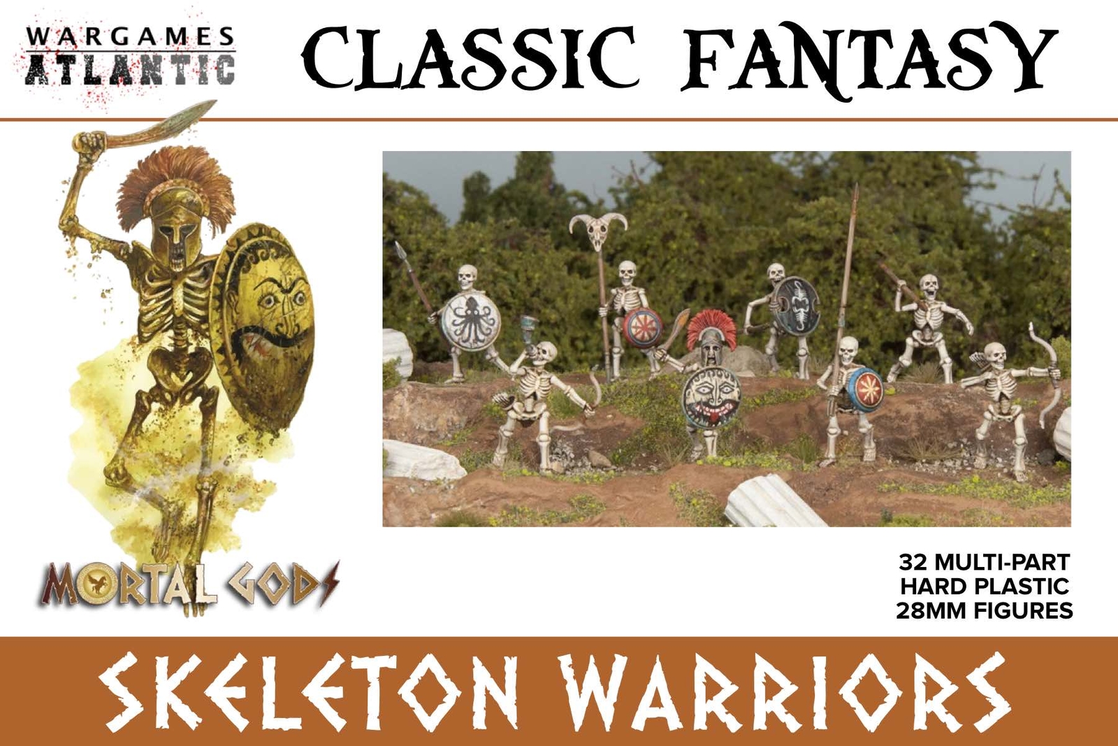 Skeleton Infantry by Wargames Atlantic