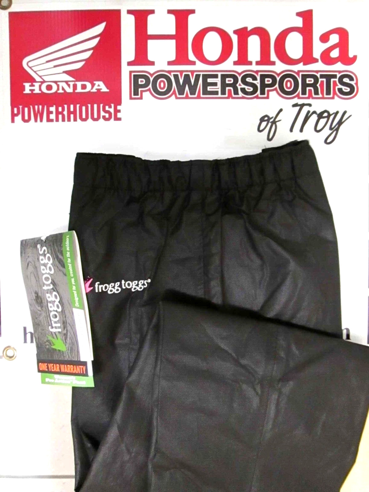 FROGG TOGGS PERFORMANCE GEAR-WOMENS PRO ACTION PANT  SIZE:L  COLOR:BLACK
