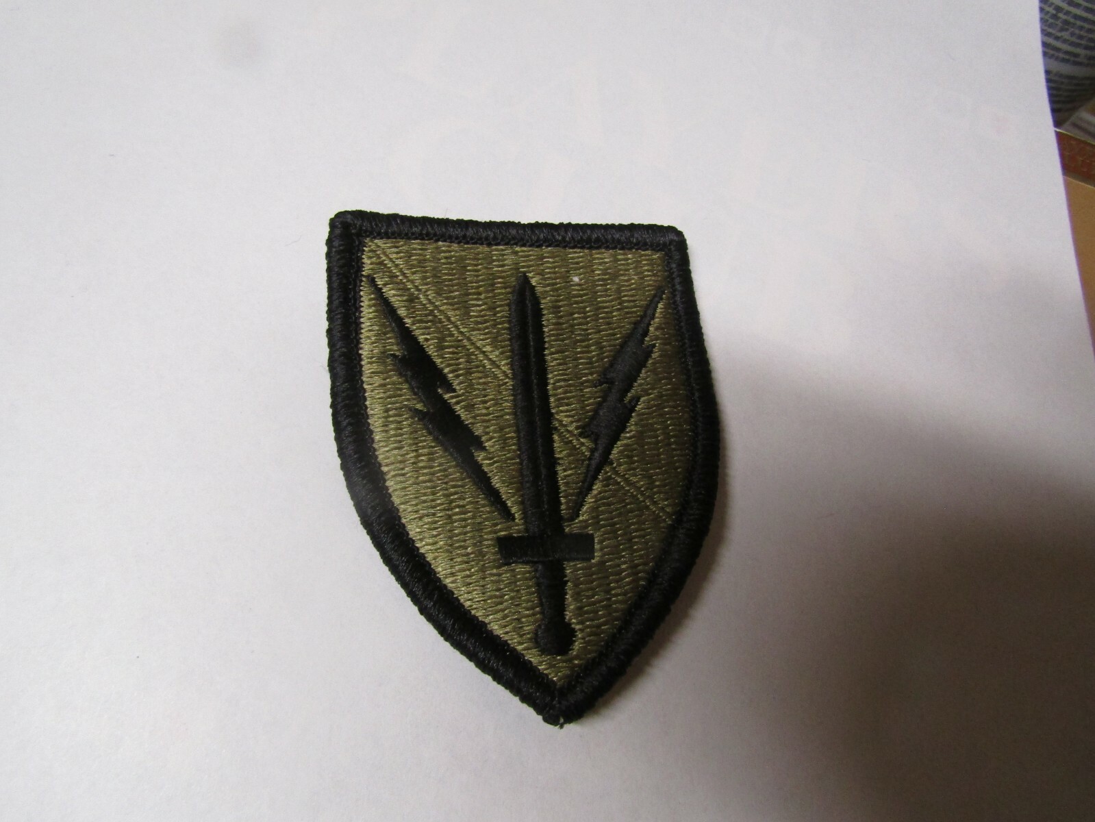 MILITARY PATCH US ARMY OCP MULTICAM HOOK AND LOOP 201 BATTLEFIELD SERVICE