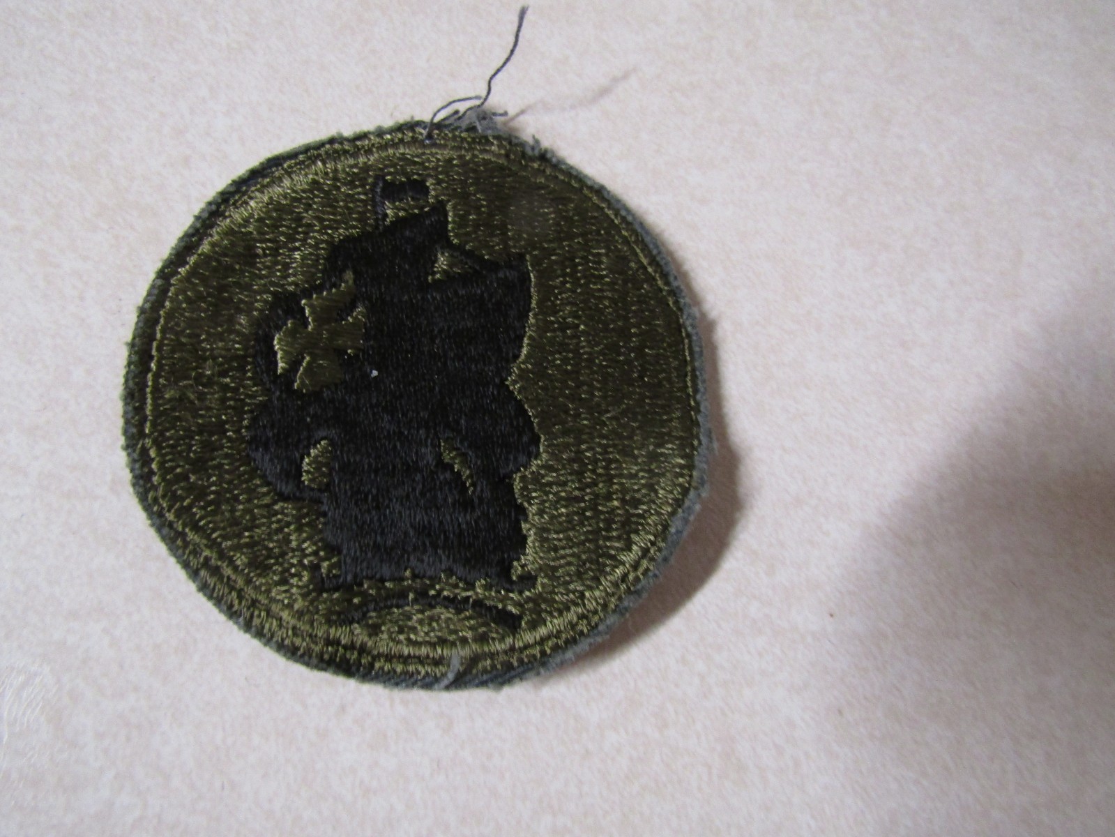 MILITARY PATCH OLDER VIETNAM ERA SUBDUED US ARMY SOUTHERN COMMAND CARIBBEAN DEF