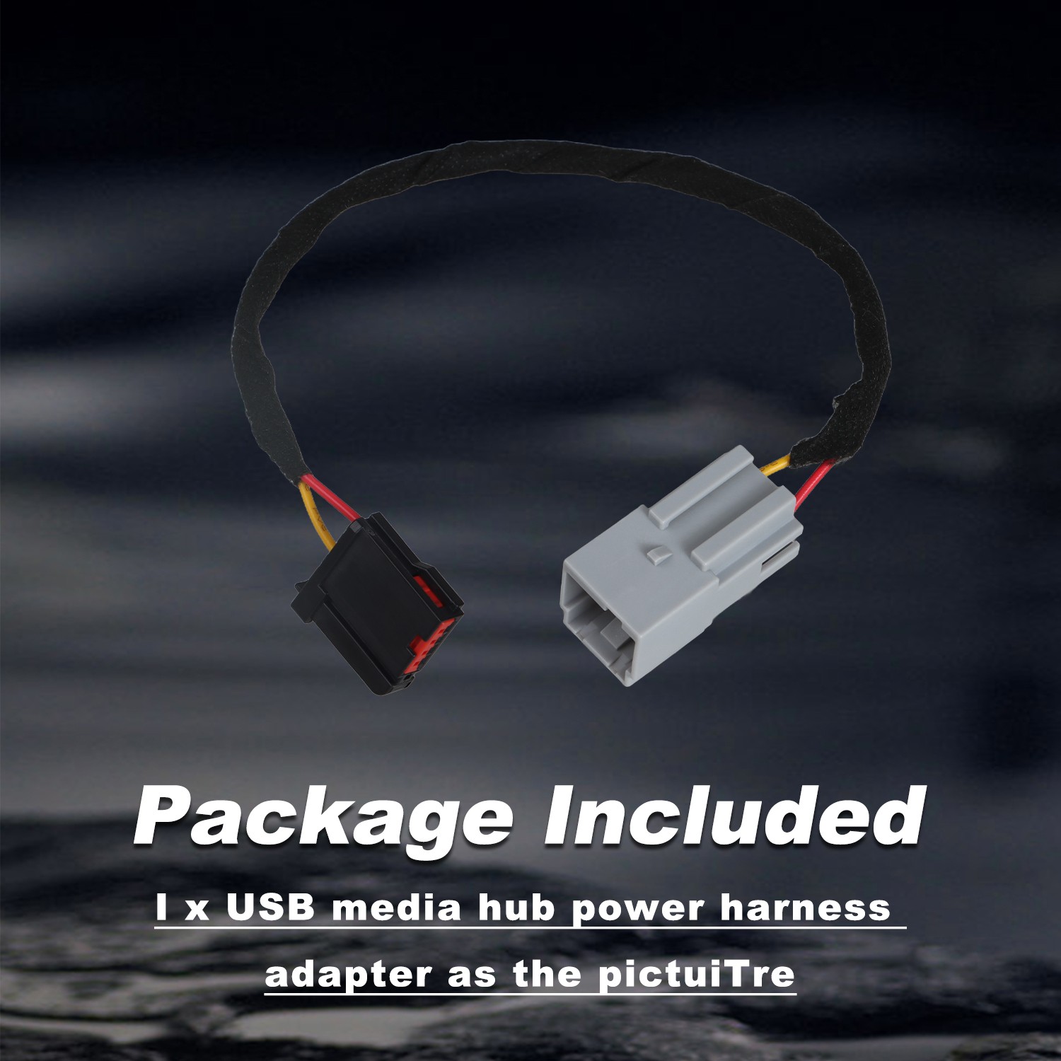USB Media Hub Wiring Harness Adapter for Gen2b Ford Sync 2 to SYNC 3 Upgrade US