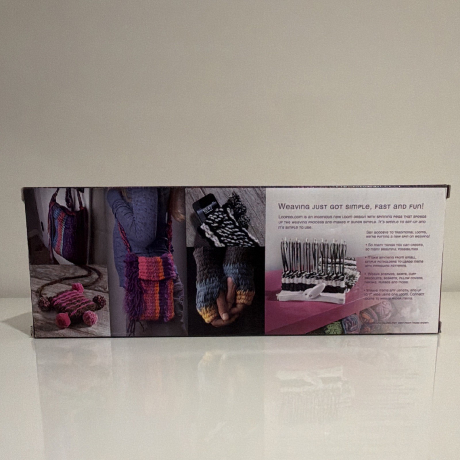 Loop De Loom Happy Weaving Complete Loom Set | Unused