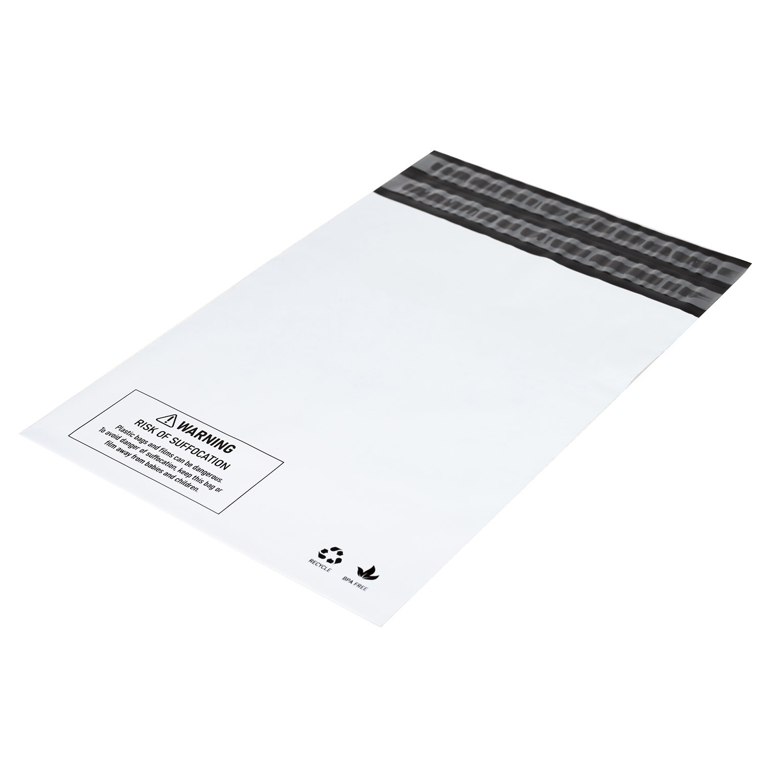 500 Bags #3 9" x 12" Poly Mailer Bags RESEALABLE Shipping Envelopes
