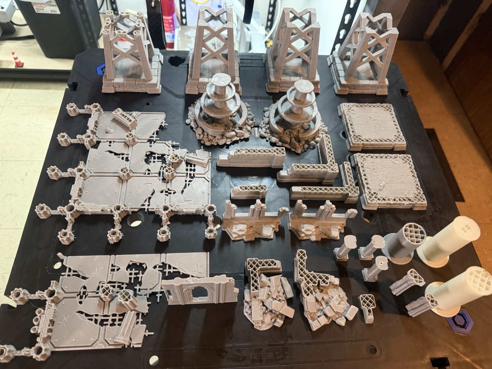 Warhammer Compatible Failed Prints Gray + Glow