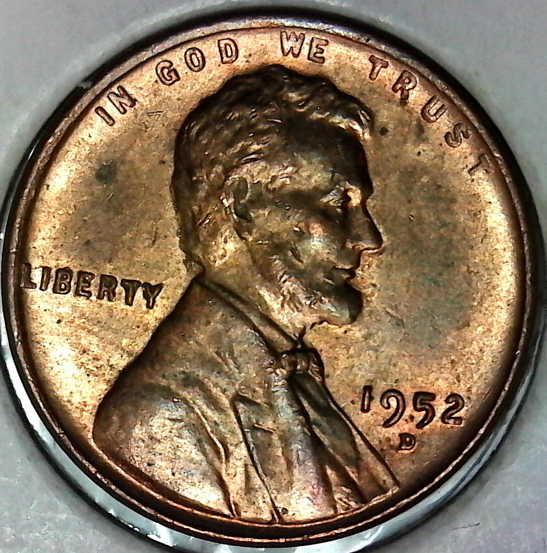 Nice higher grade 1952 D Lincoln  Buy It Now Free Shipping in the USA