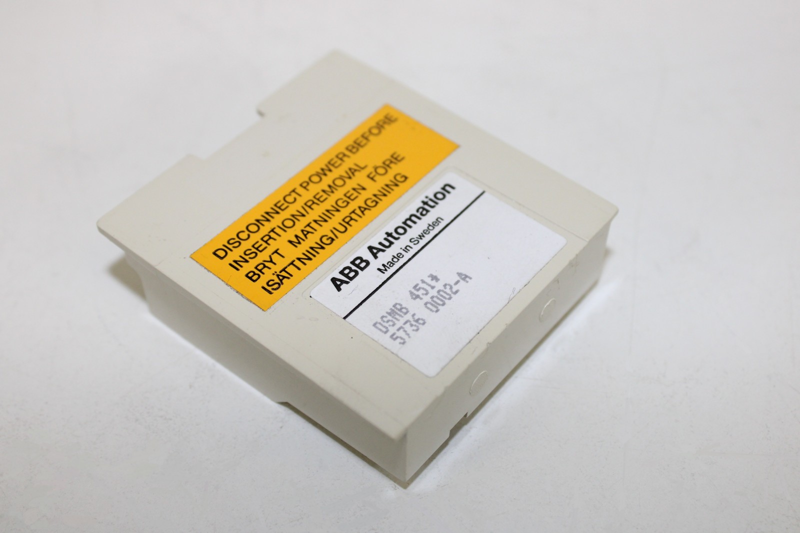 ABB DSMB 451 Memory Module Back Up 57360002-A