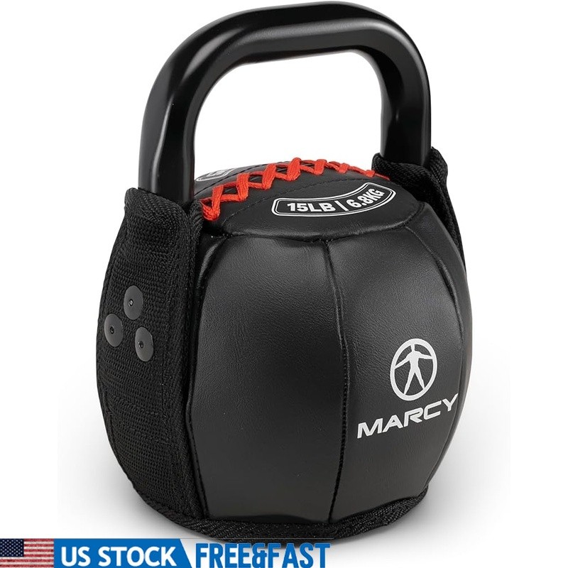 Heavy Duty Kettlebell Soft Material Ergonomic Handle Home Gym Fitness Training