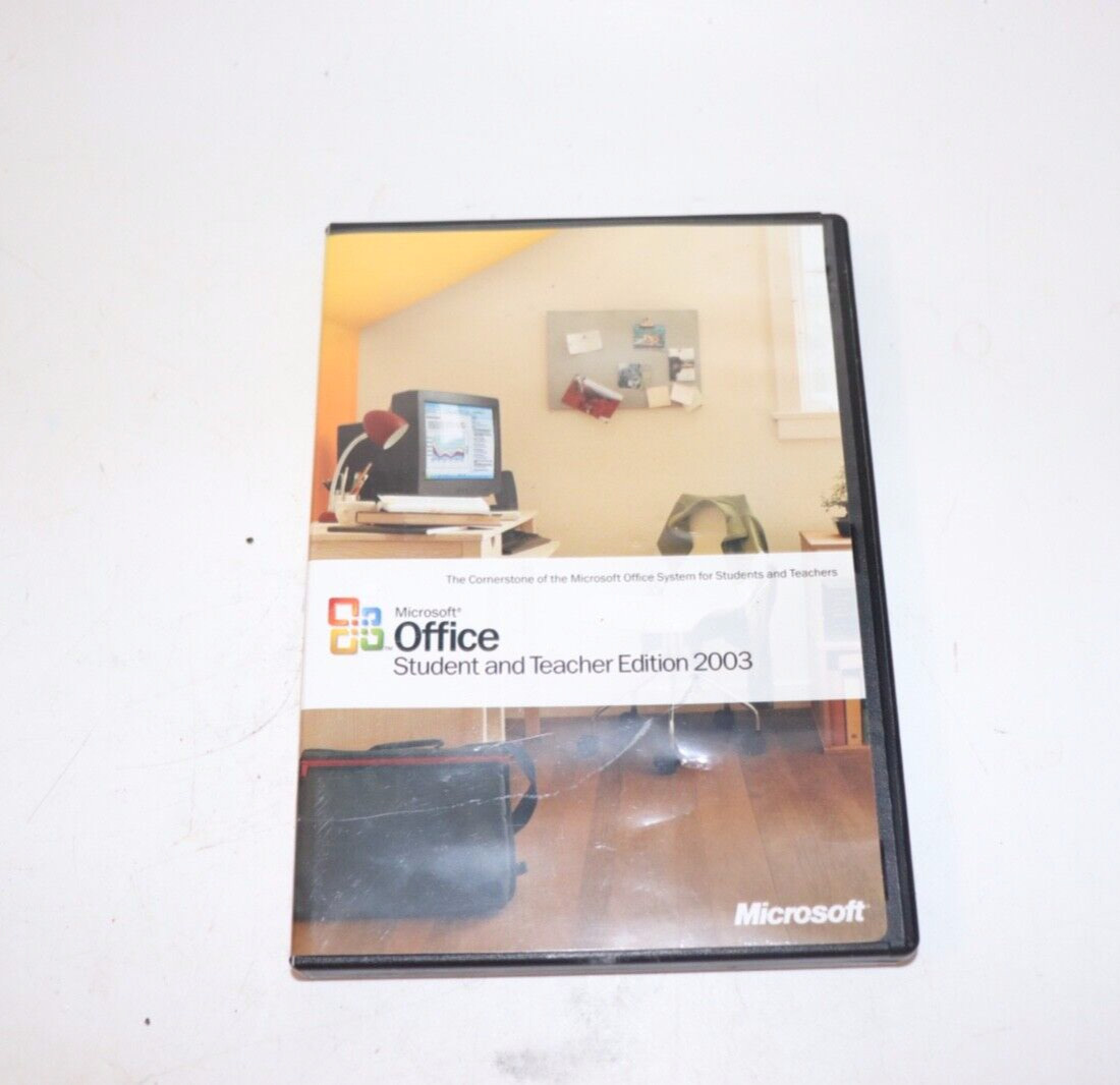 Microsoft Office Student and Teacher Edition 2003 w/ Product Key