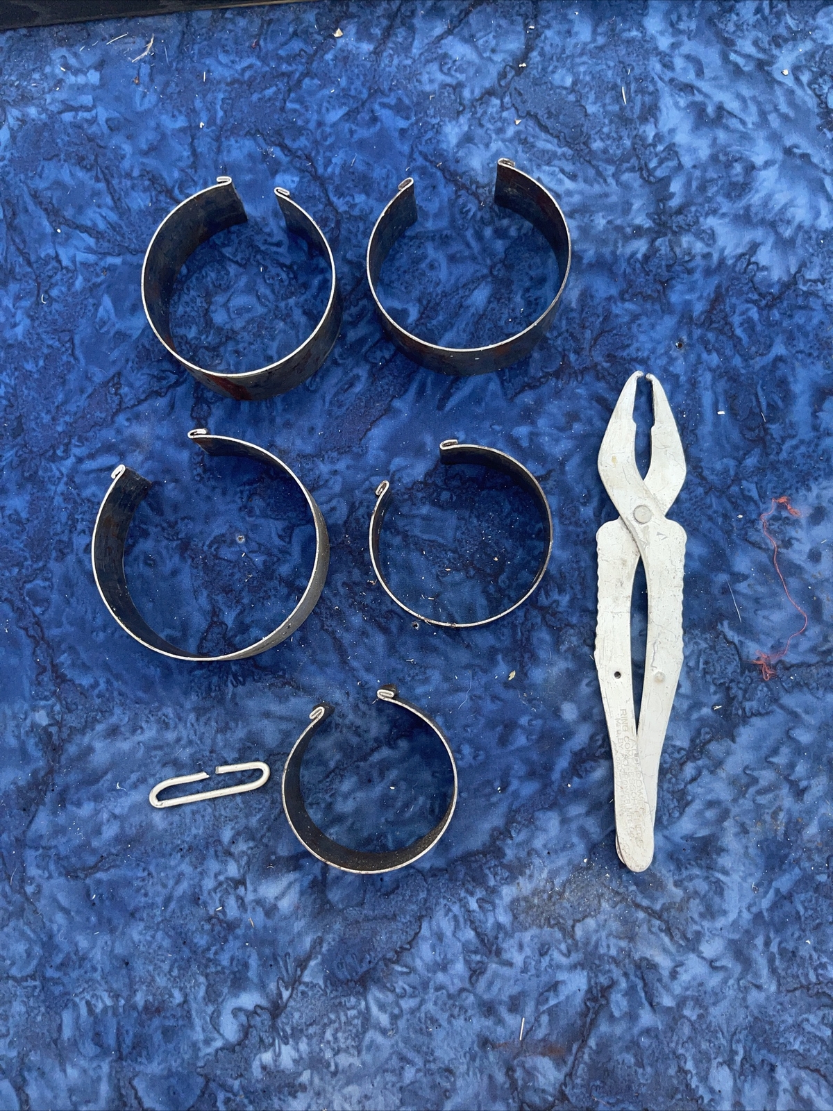 VINTAGE "ALL-POWER" PISTON RING COMPRESSOR PLIERS