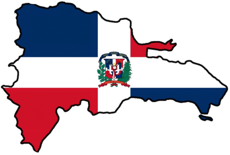 Car sticker Dominican Republic Dominicana sticker 11 cm (4.3") decal