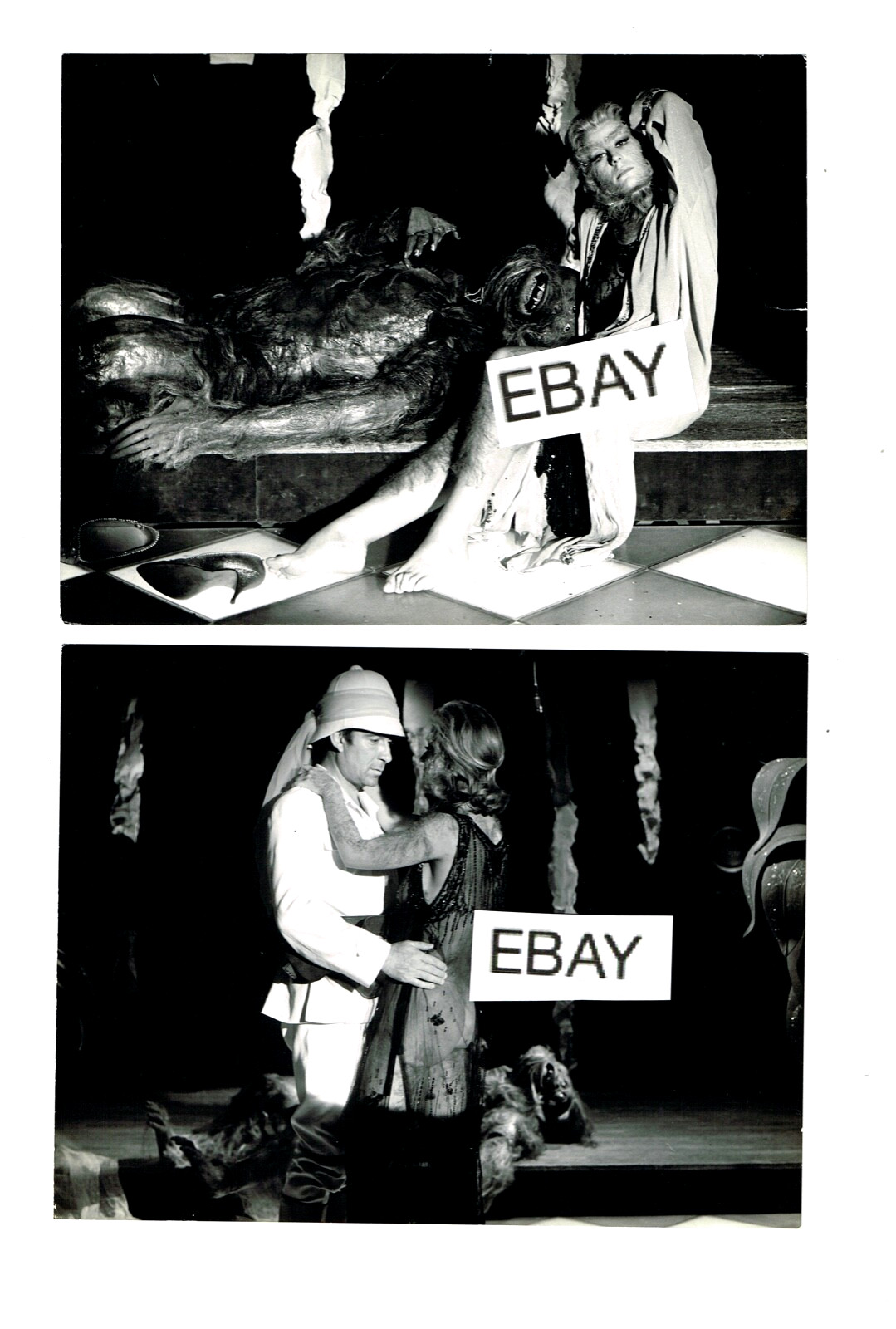 THE APE WOMAN 2 ORIGINAL 1964 PIERLUIGI ITALIAN MOVIE PHOTOS HORROR DRAMA
