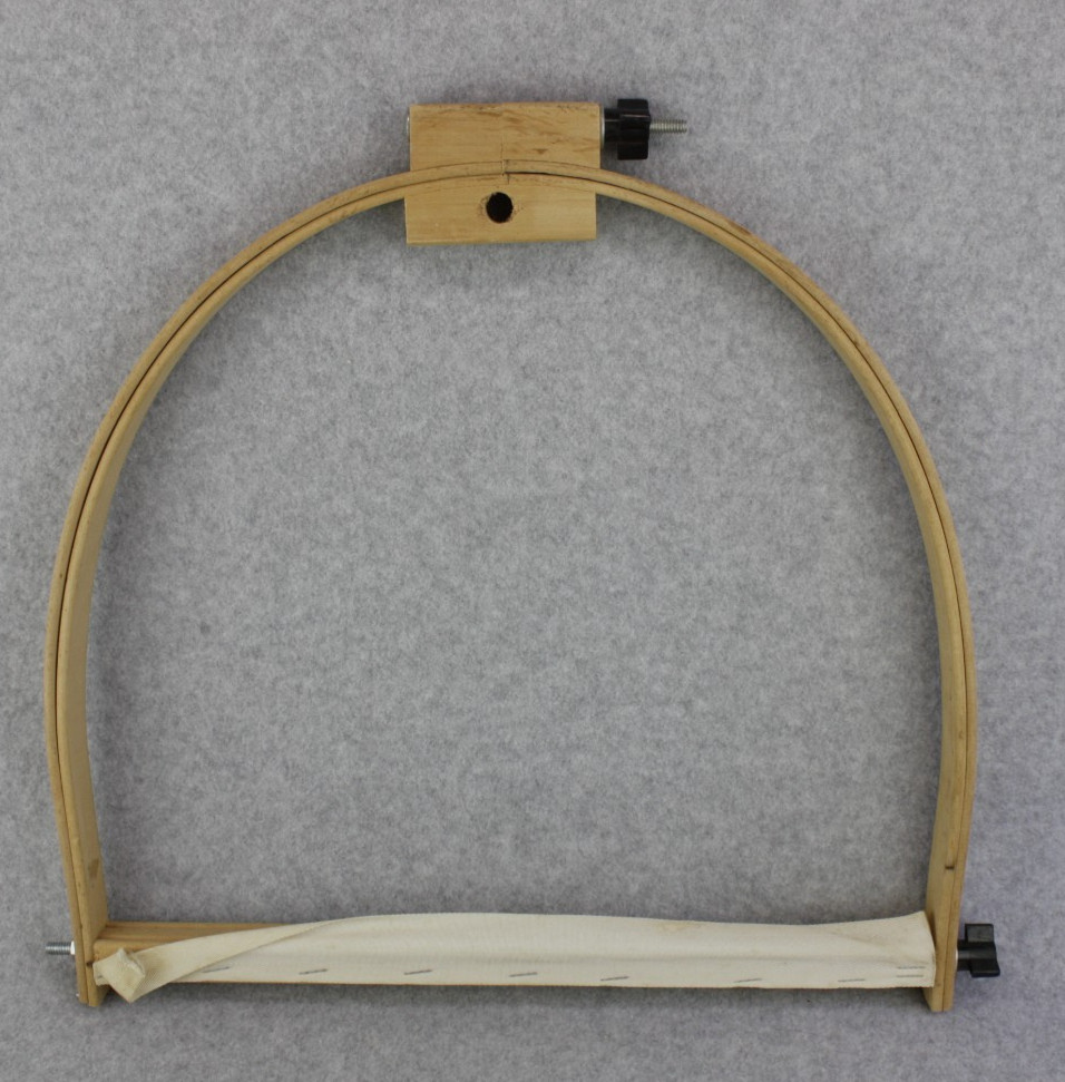 Marie Products Wood Quilt Boarder Half Hoop 16" Embroidery Handwork FREE SHIP
